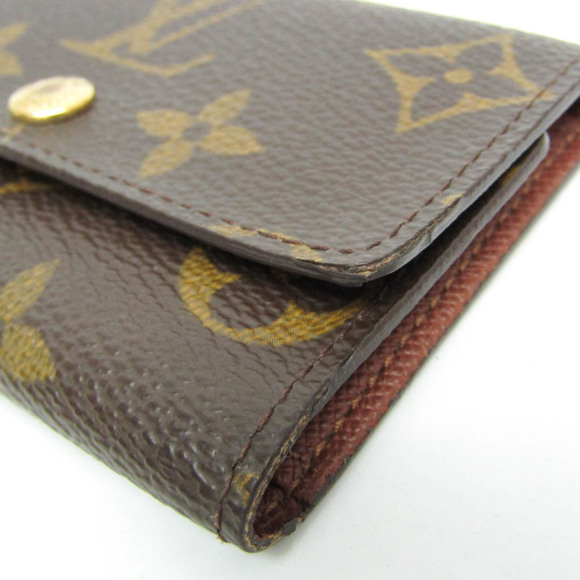 Louis Vuitton Monogram Key Holder 6 M62630 Men,Women Monogram Key Case Brown